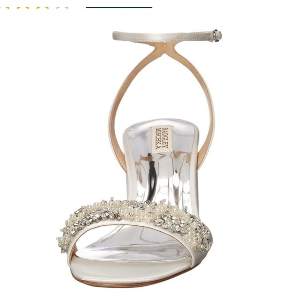 Badgley Mischka Clara Embellished Sandal